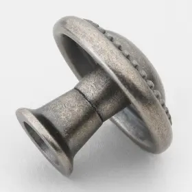 Gliderite 849376061341 5-pack 1-1/4 Inch Weathered Nickel Round Beaded #2