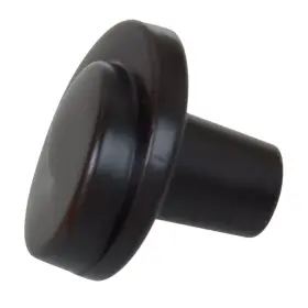 Gliderite 849376061532 5-pack 1-1/8 Inch Oil Rubbed Bronze Swirl Wave #3