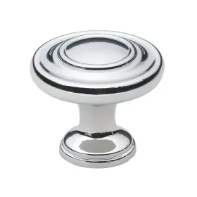 Gliderite 849376061594 5-pack 1-1/4 Inch Polished Chrome Round Ring