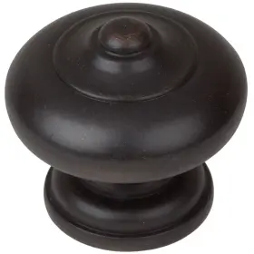 Gliderite 849376061754 5-pack 1-1/2 Inch Oil Rubbed Bronze Round Mushroom #2