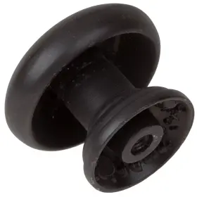 Gliderite 849376061754 5-pack 1-1/2 Inch Oil Rubbed Bronze Round Mushroom #3