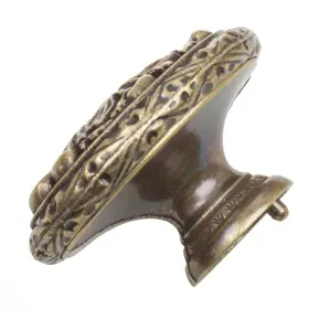Gliderite 849376061808 5-pack 2 Inch Antique Ornate Oval Cabinet Knobs #3
