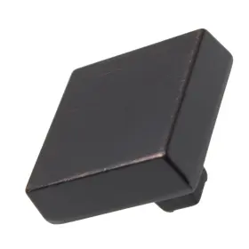 Gliderite 849376061860 5-pack 1-1/8 Inch Rubbed Bronze Modern Square Oil