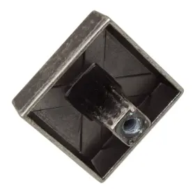 Gliderite 849376061877 5-pack 1-1/8 Inch Weathered Nickel Square Cabinet #3