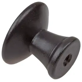 Gliderite 849376062102 5-pack 1 Inch Oil Rubbed Bronze Reeded Round #3