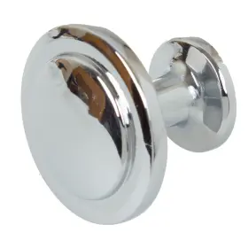 Gliderite 849376062232 5-pack 1-1/4 Inch Polished Chrome Round Ring Cabinet Knobs - #3