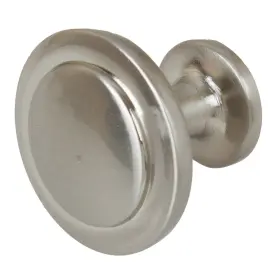 Gliderite 849376062249 5-pack 1-1/4 Inch Satin Nickel Round Ring Cabinet Knobs - #3