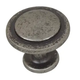 Gliderite 849376062256 5-pack 1-1/4 Inch Weathered Nickel Round Ring
