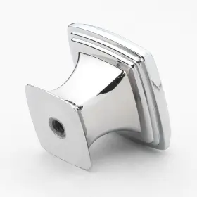 Gliderite 849376062294 5-pack 1-1/4 Inch Polished Chrome Square Deco #2