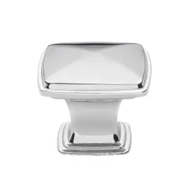 Gliderite 849376062294 5-pack 1-1/4 Inch Polished Chrome Square Deco