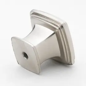 Gliderite 849376062300 5-pack 1-1/4 Inch Satin Nickel Square Deco Cabinet #2