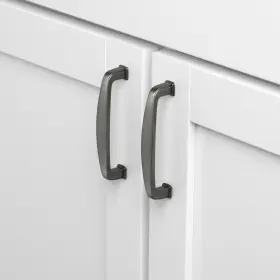 Gliderite 849376062331 5-pack 3-3/4 Inch Center Satin Pewter Deco Cabinet #3