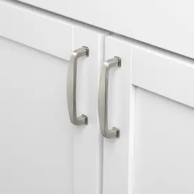 Gliderite 849376062355 5-pack 3-3/4 Inch Center Satin Nickel Deco Cabinet #3