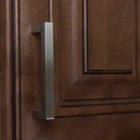 Gliderite 849376062706 5-pack 3-3/4 Inch Cc Satin Nickel Square Cabinet #3