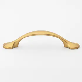 Gliderite 849376063109 5-pack 3 Inch Center Gold Arch Cabinet Pulls - Brass