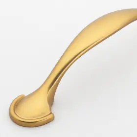 Gliderite 849376063116 10-pack 3 Inch Center Gold Arch Cabinet Pulls - Brass #2