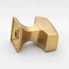 Gliderite 849376063307 5-pk 1-1/8 X 1/2 Inch Gold Transitional Cabinet Brass #2