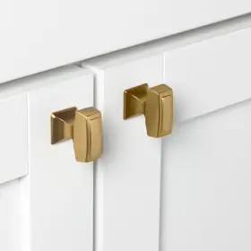 Gliderite 849376063314 10-pk 1-1/8 X 1/2 Inch Brass Gold Transitional #3