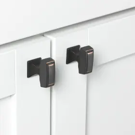 Gliderite 849376063659 5-pk 1-1/8 X 1/2 Inch Oil Rubbed Bronze #3
