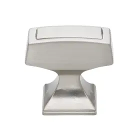 Gliderite 849376063680 5-pk 1-1/8 X 1/2 Inch Satin Nickel Transitional