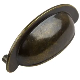 Gliderite 849376063796 5-pack 2-1/2 Inch Center Antique Bin Cabinet Pulls