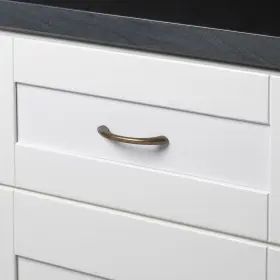 Gliderite 849376063833 5-pack 2-3/4 Inch Center Antique Loop Cabinet Pulls #3