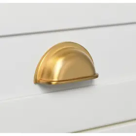 Gliderite 849376063932 5-pack 3 Inch Center Satin Gold Bin Cabinet Pulls - #3