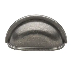 Gliderite 849376063956 5-pack 3 Inch Center Weathered Nickel Bin Cabinet