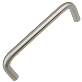 Gliderite 849376064281 5-pack 4 Inch Center Solid Steel Wire Pulls - Stainless