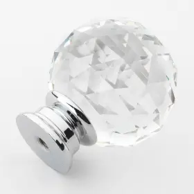 Gliderite 849376064335 5-pk 1-5/8 Inch Round Crystal Cabinet Knob - Polished Chrome #2