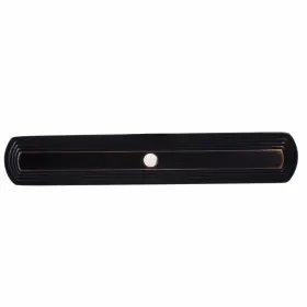 Gliderite 849376064595 5-pk 6 Inch Rubbed Bronze Rounded Rectangle Cabinet Oil