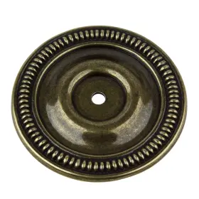 Gliderite 849376064649 5-pack 2-1/2 Inch Antique Round Cabinet Backplates