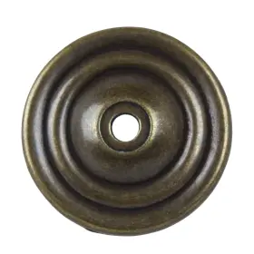Gliderite 849376064687 5-pack 1-1/2 Inch Antique Round Cabinet Backplates