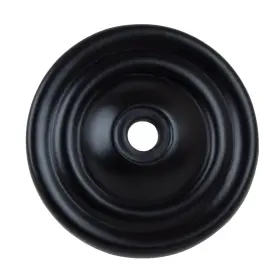Gliderite 849376064694 5-pack 1-1/2 Inch Matte Black Round Cabinet