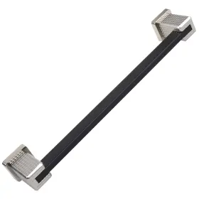 Gliderite 849376066155 7.56 Inch Cc Modern Flat Embossed Matte Black Cabinet Pulls #2