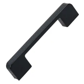 Gliderite 849376066346 3-3/4 Inch Center Embossed Leather Strip Pulls Pack Of 5 Matte Black #2