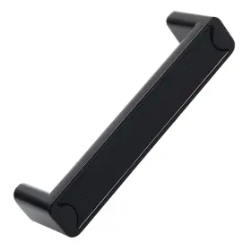 Gliderite 849376066605 1-1/4 Inch Square Embossed Leather Knobs Pack Of 25 Matte Black