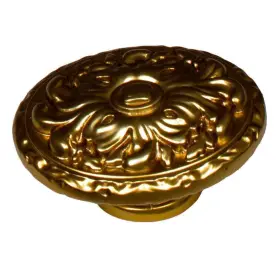 Gliderite 849376067626 2 In Ornate Brass Gold Old World Antique Oval Cabinet Knob Pack Of 10 - #2