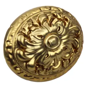 Gliderite 849376067626 2 In Ornate Brass Gold Old World Antique Oval Cabinet Knob Pack Of 10 -