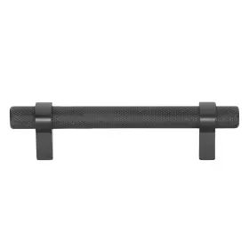 Gliderite 849376068258 3.75 In Screw Center Solid Steel Knurled Euro Bar Pull Pack Of 5 - Matte