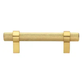 Gliderite 849376068456 3 In Screw Center Brass Gold Solid Steel Bar Pull Cabinet