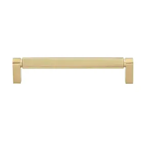 Gliderite 849376076123 6-5/16 Inch Center Knurled Bar Pull Cabinet Hardware Handle 5 Pack