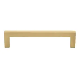 Gliderite 849376077618 5 Inch Center To Solid Square Bar Pull Champagne Gold
