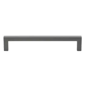 Gliderite 849376077748 6-5/16 Inch Center To Solid Square Bar Pull Graphite