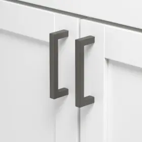 Gliderite 849376077977 3.75 Inch Center To Solid Square Bar Pull #3