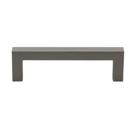 Gliderite 849376077991 3.75 Inch Center To Solid Square Bar Pull Graphite