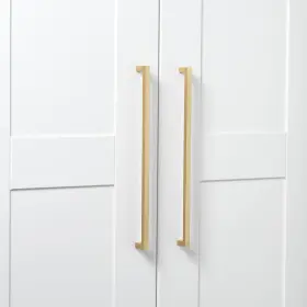 Gliderite 849376078318 12.63 Inch Center To Solid Square Bar Pull Cabinet Hardware #3