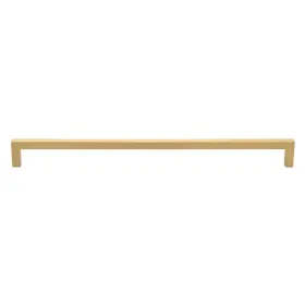 Gliderite 849376078318 12.63 Inch Center To Solid Square Bar Pull Cabinet Hardware