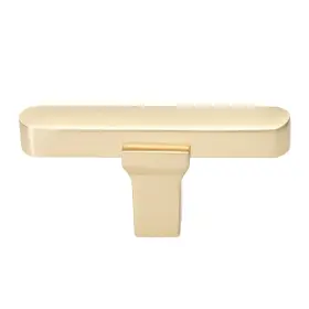 4842-t-chpg Gliderite 849376079414 2.25 Inch Solid Flat Drawer Cabinet T Knob