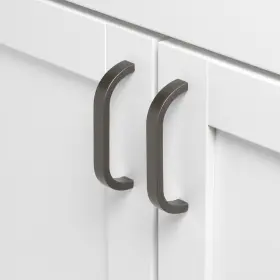 Gliderite 849376080137 3.75 Inch Center Solid Curved Bar Pull Cabinet #3